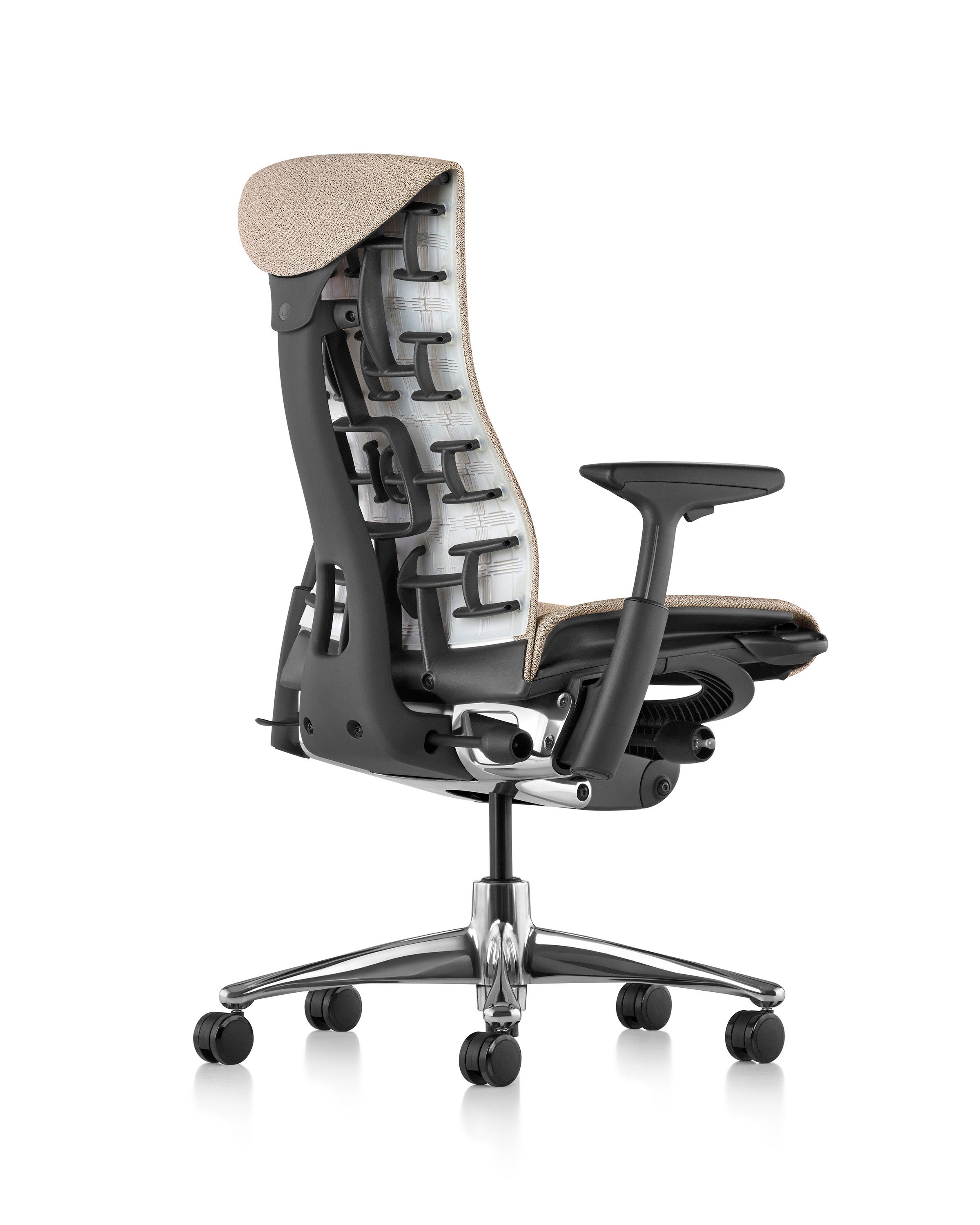 Эргономичный поворотный офисный стул с колесами Herman Miller EMBODY ARCH-00071256 - Вид №43