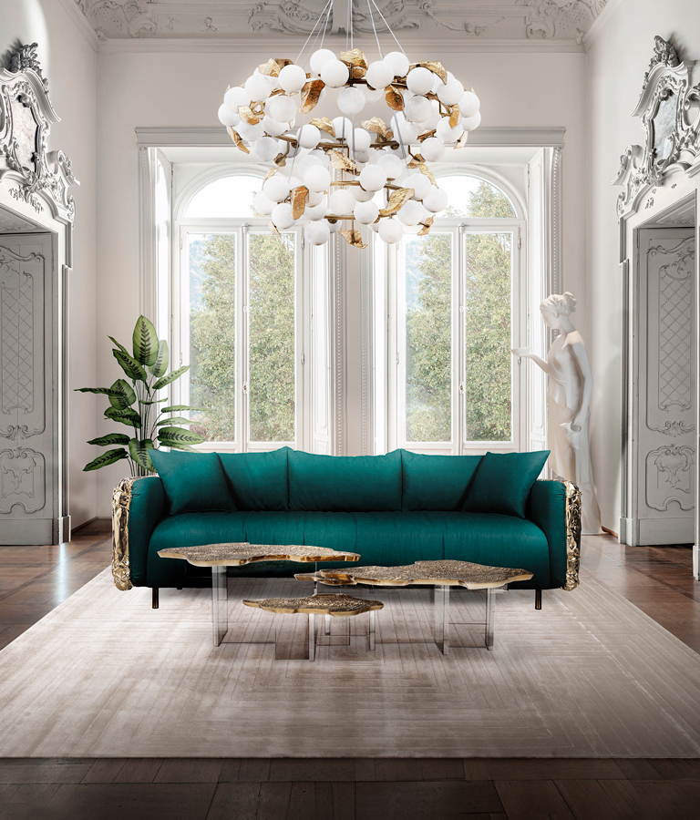 0-319 Медный центральный стол Monet  Boca Do Lobo  - Вид №19