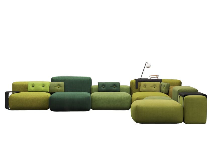 Угловой диван из ткани HANNABI COM NO. 02 ARCH-00031575