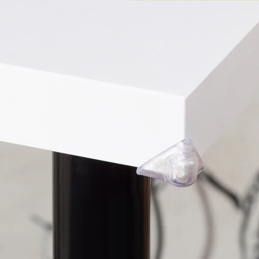 100% BABY SAFETY Защитные накладки на углы стола - прозрачные силиконовые 5 шт 85638415 100 % BABY SAFETY STLM-0064916 - Вид №6