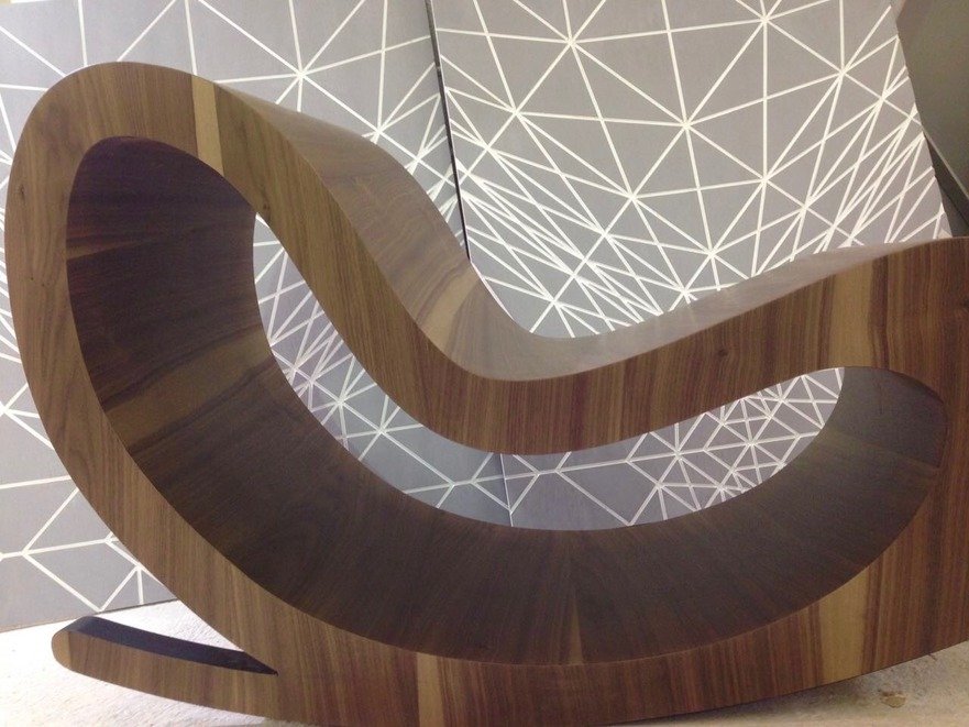 Кресло-качалка "Цикл" от Odingeniy ODINGENIY ЦИКЛ 178285 Белый  - Вид №4