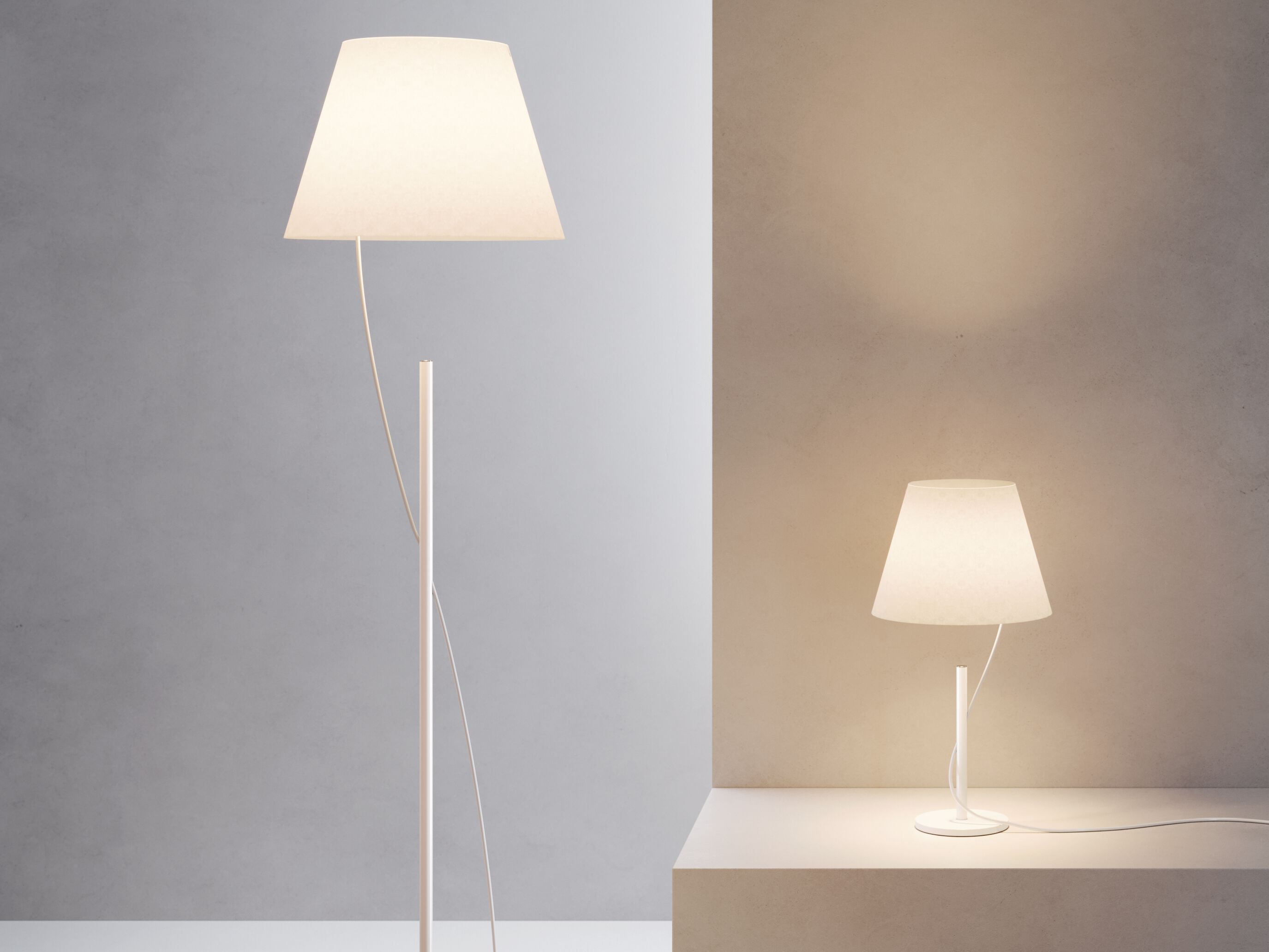 Бумага и металл светодиодный торшер Lodes Hover ARCH-00015728