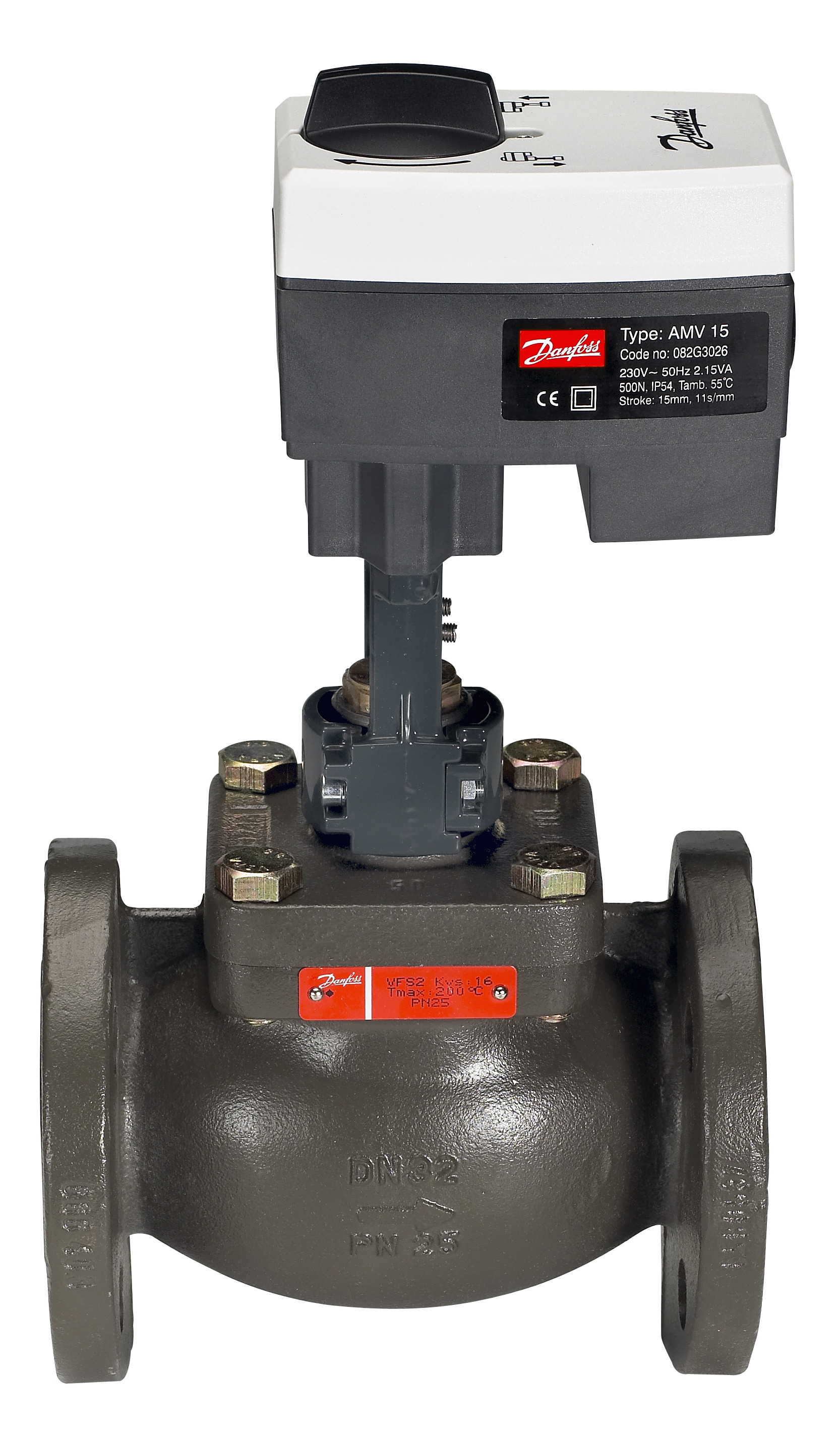 Danfoss Клапан регулирующий VFS 2 фланцевый Клапан регулирующий VFS 2 Ду 15/2,5 065B1514  - Вид №20