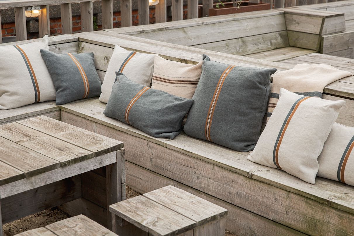 Прямоугольная льняная подушка Libeco Home Atlas ARCH-00080540 - Вид №5