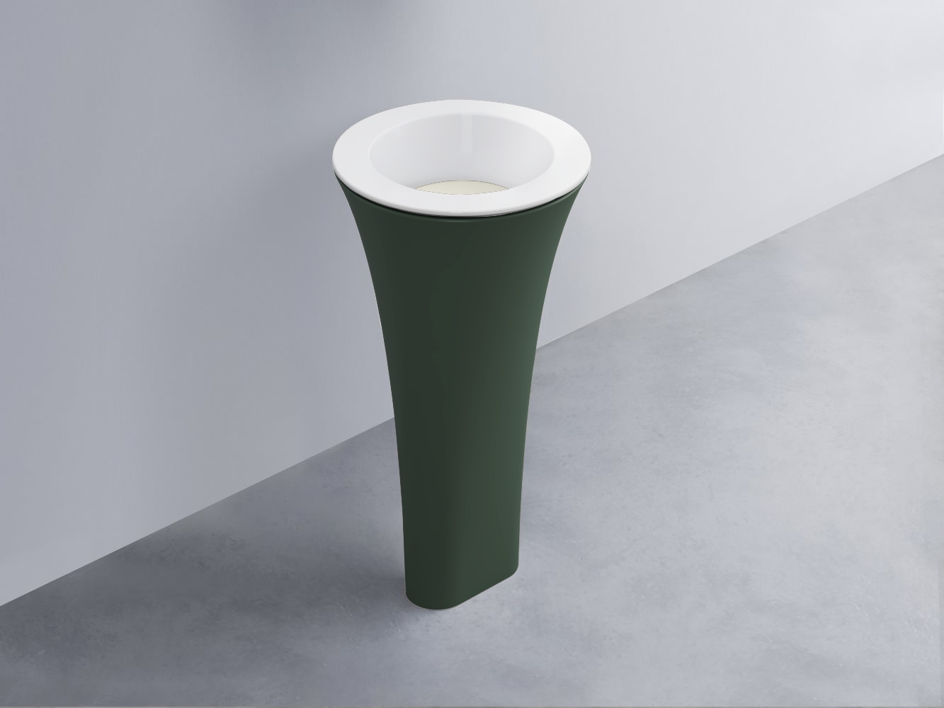 AMLA45-BL+AMPILT-TL+AMCOLT-MU Раковина Amedeo Tondo отдельностоящая cielo Enjoy + Amedeo Ceramica Cielo