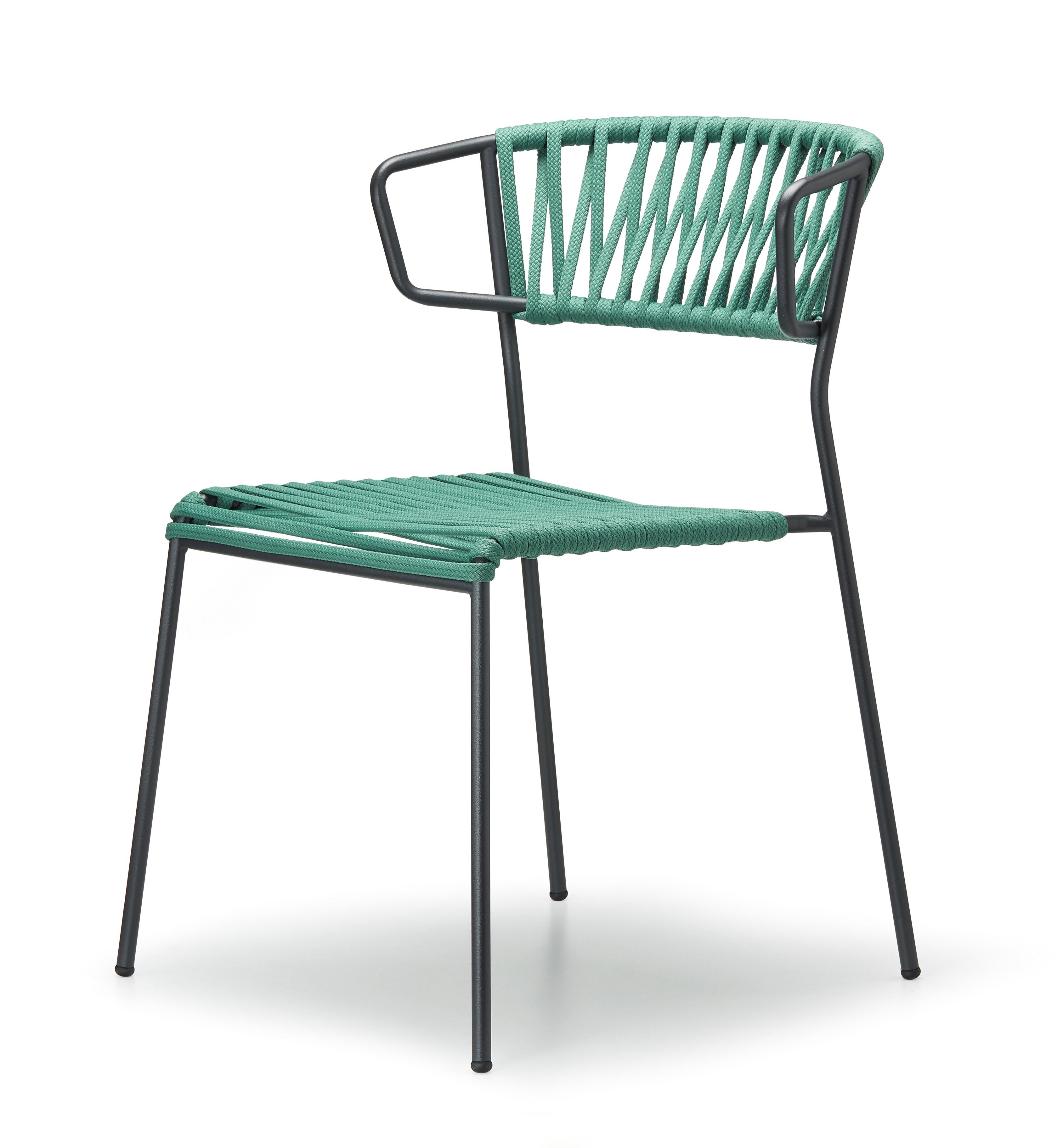 Открытый стальной стул и плетеный морской канат S-CAB Лиза ARCH-00078024 - Вид №33