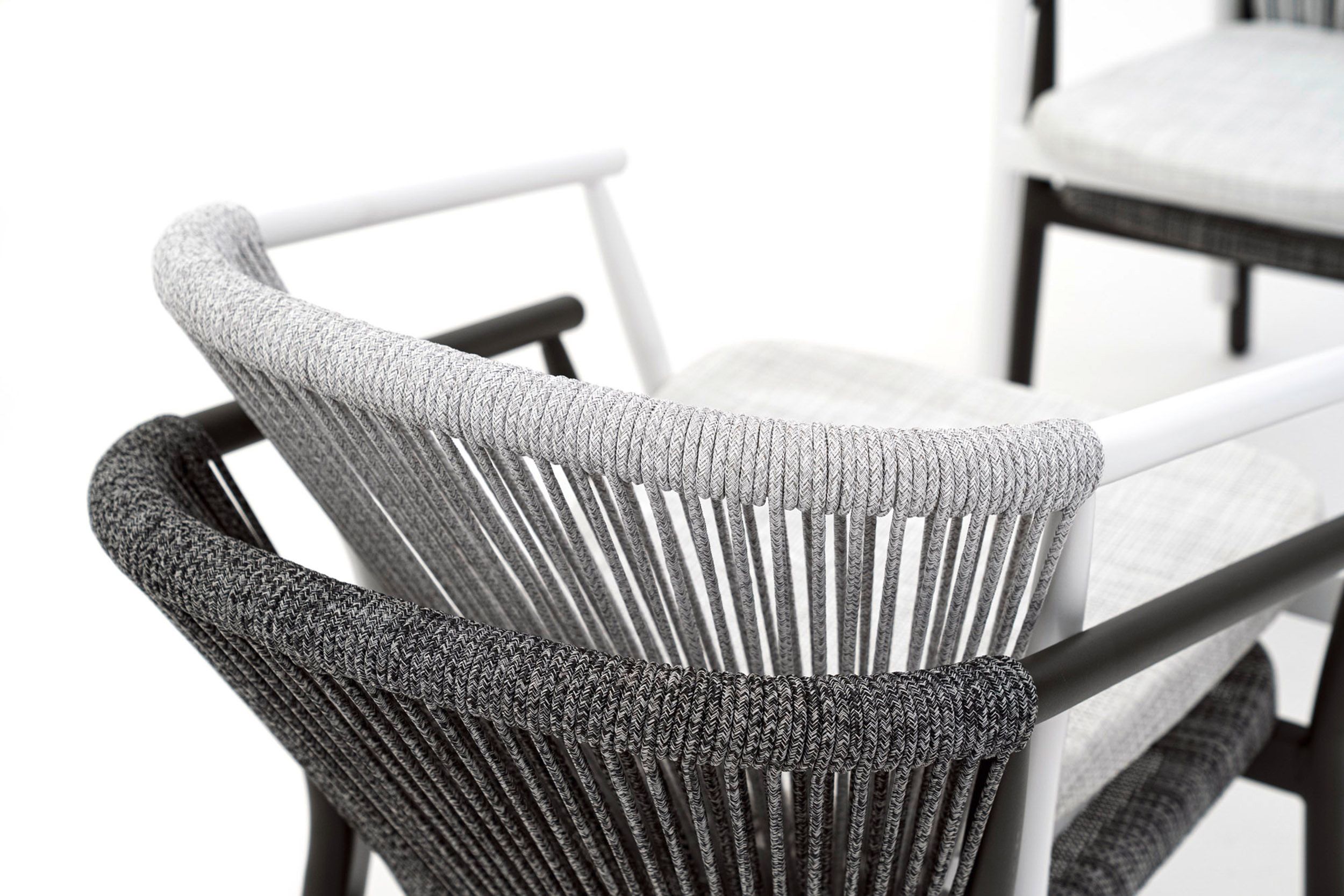 Алюминиевый стул с порошковым покрытием с подлокотниками Varaschin Smart ARCH-00104002 - Вид №10