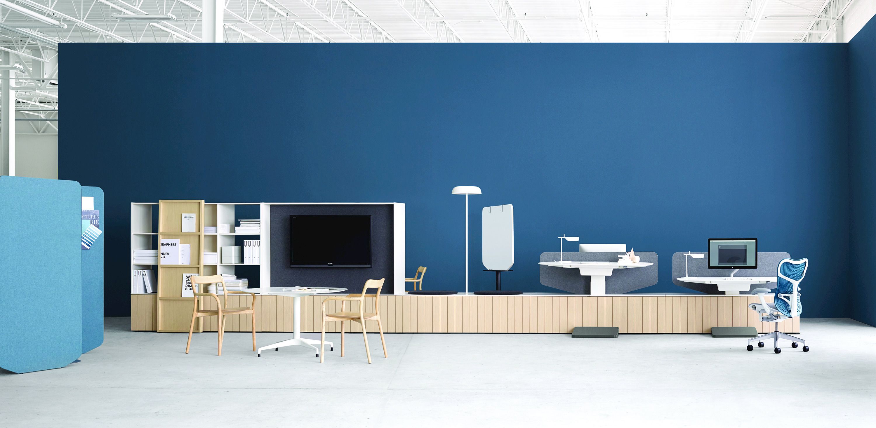 Мобильный офис высокий звукопоглощающий Herman Miller местный ARCH-00042410 - Вид №3