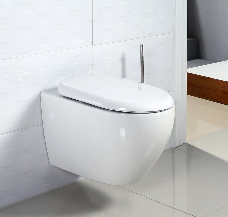 Унитаз подвесной BelBagno SFERA-R безободковый Подвесной унитаз настенный Белый BELBAGNO  Китай  - Вид №1