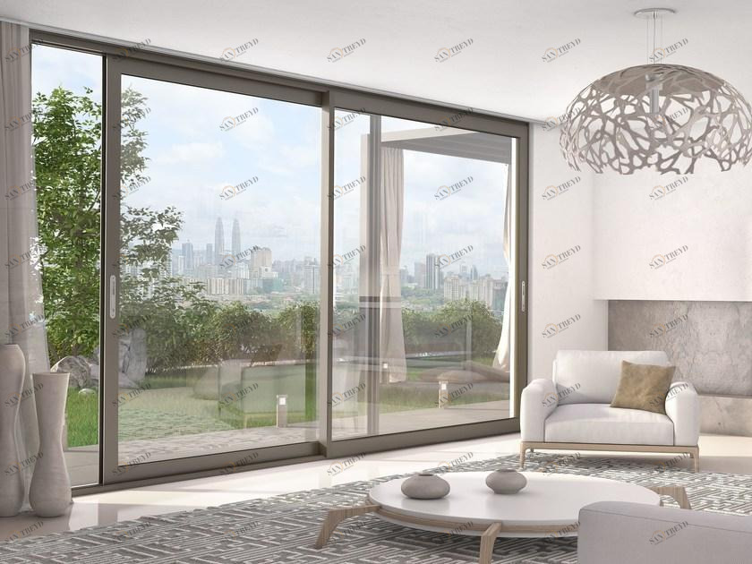 Alumil Раздвижная французская дверь Smartia systems sun-id-1440986