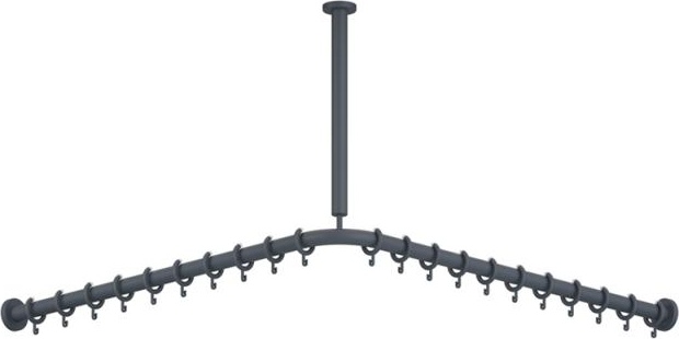 801.34B021 потолочная подвеска HEWI Edition matt | Polyamid 