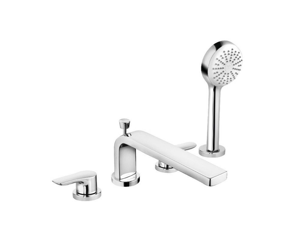 344230575 смеситель для ванны и душа DN 15 KLUDI PURE&SOLID хром 