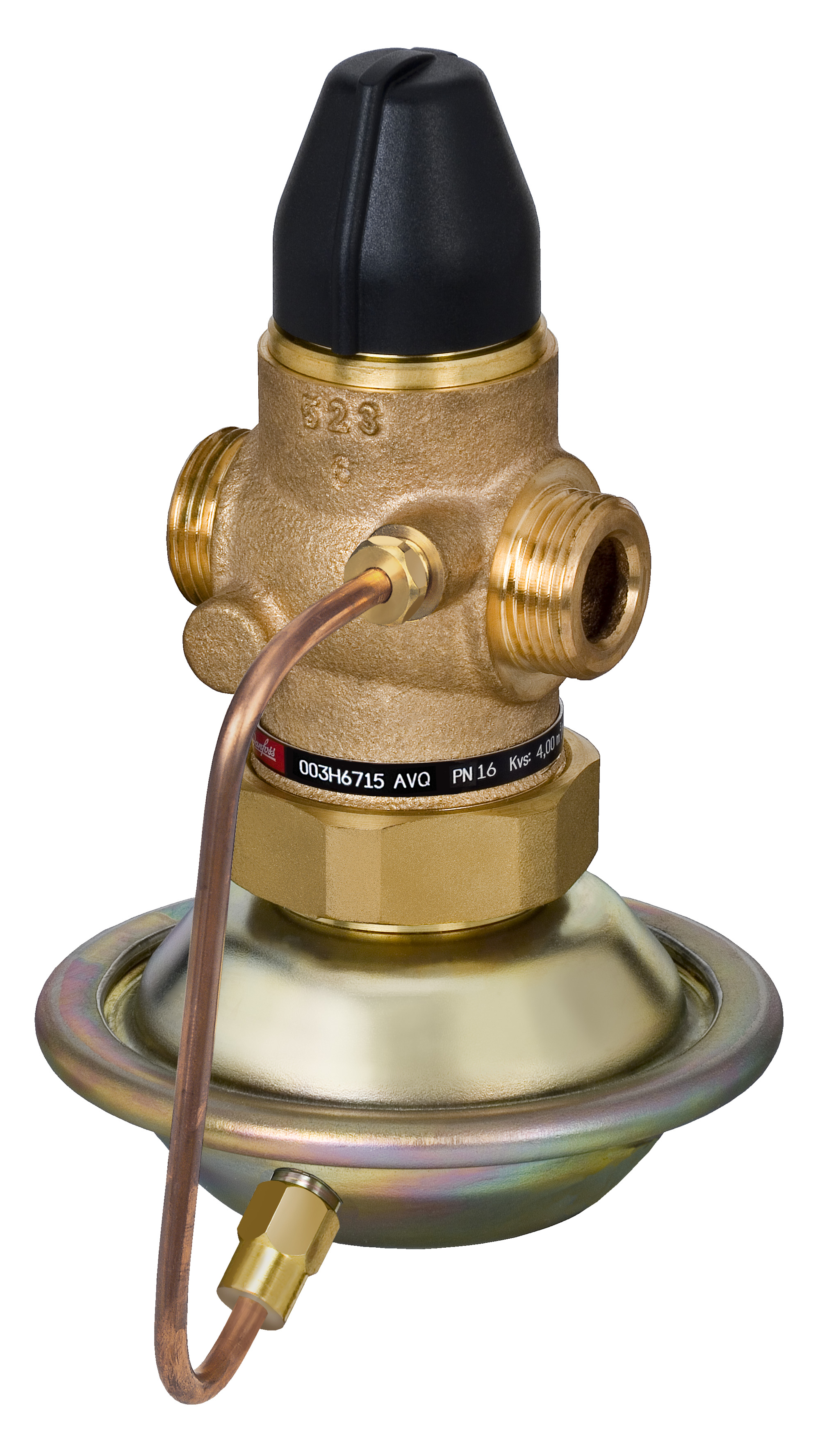 Danfoss Моноблочный регулятор расхода AVQ Р-р расх.AVQ PN25 20/6,3//0,2/резьб. 003H6725  - Вид №10
