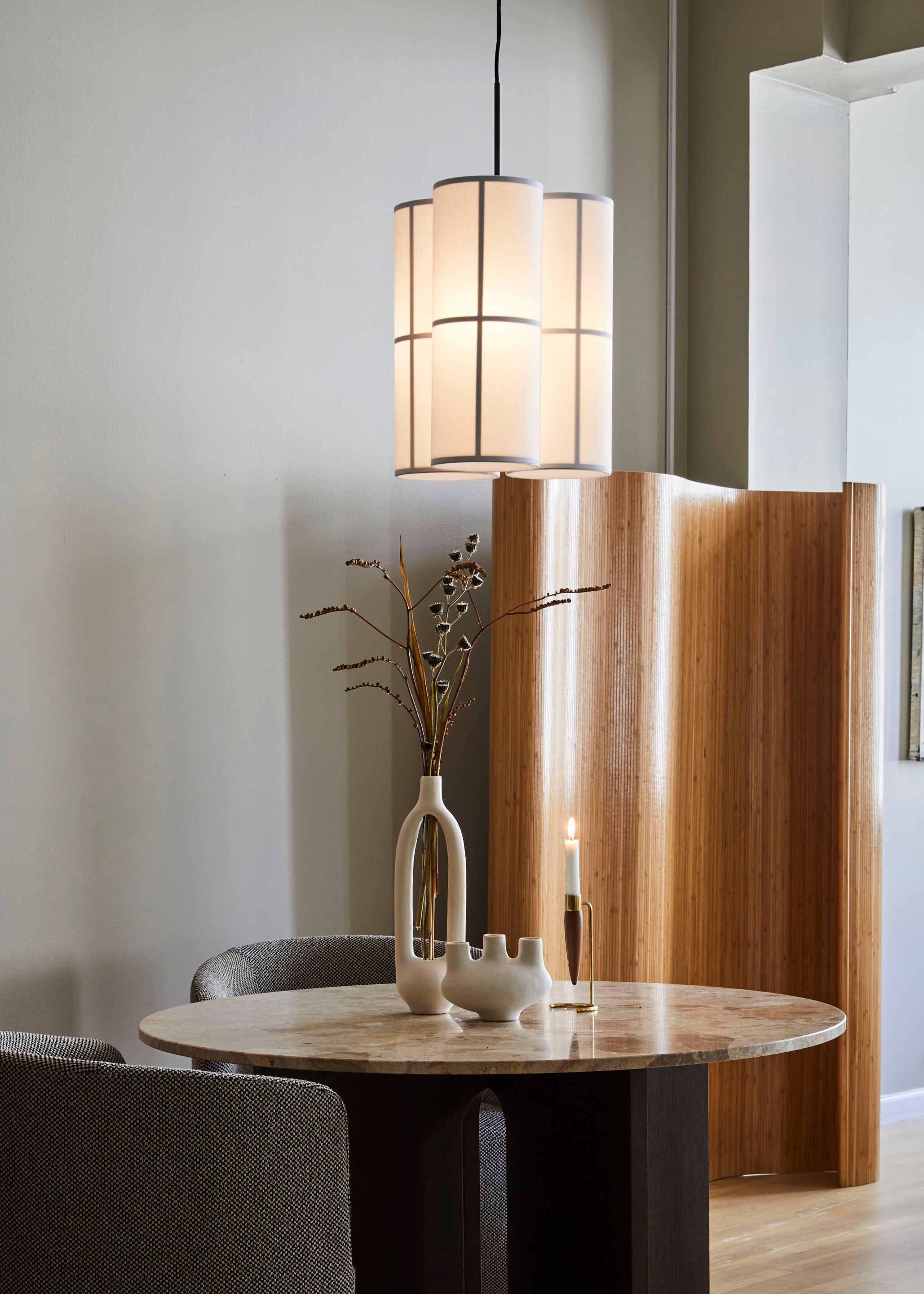 Подвесной светильник из льна Audo Copenhagen Hashira ARCH-00031161 - Вид №21