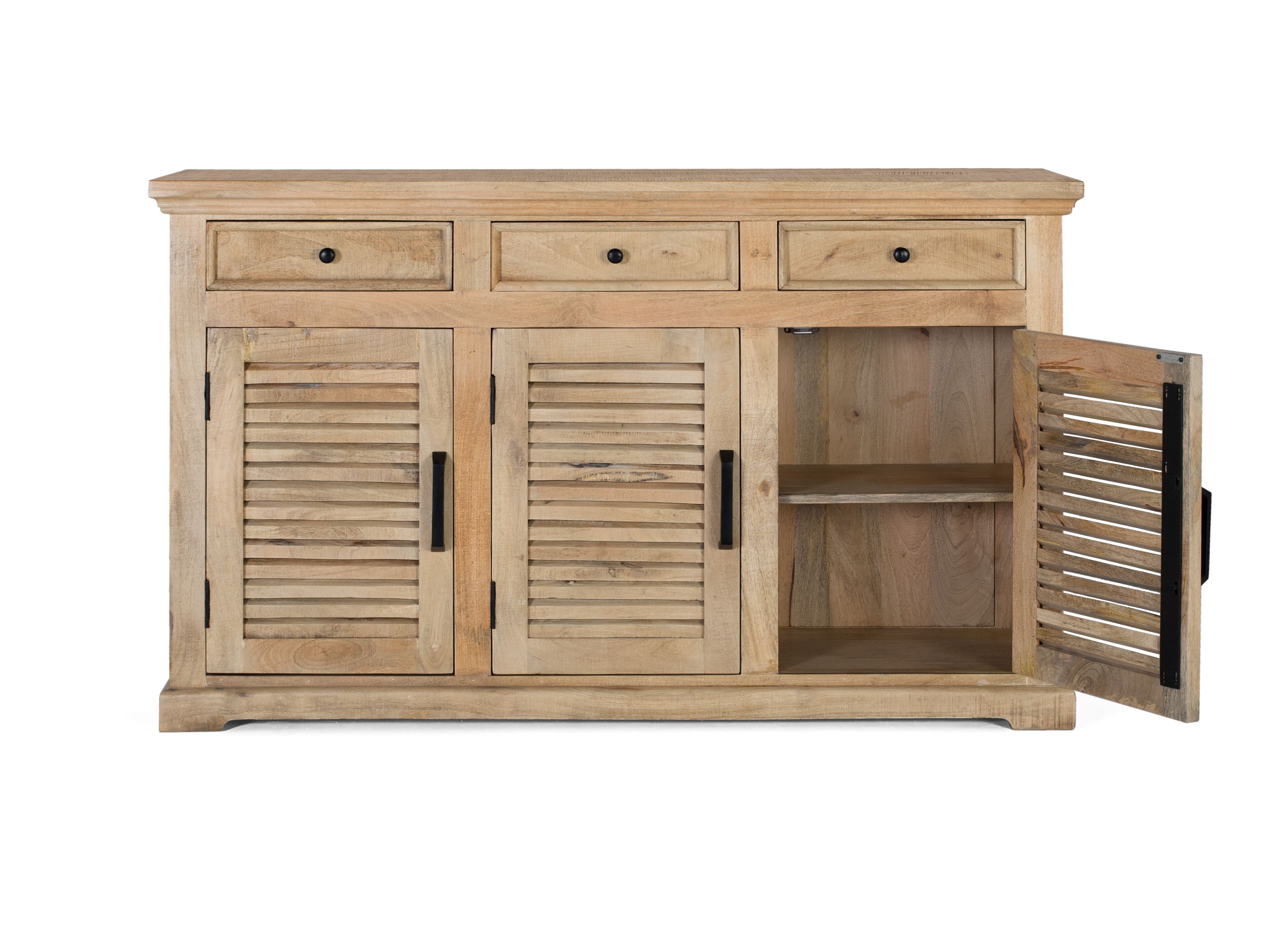 Шкаф из манго с распашными дверцами и ящиками Giner y Colomer Venecia ARCH-00137499 - Вид №1