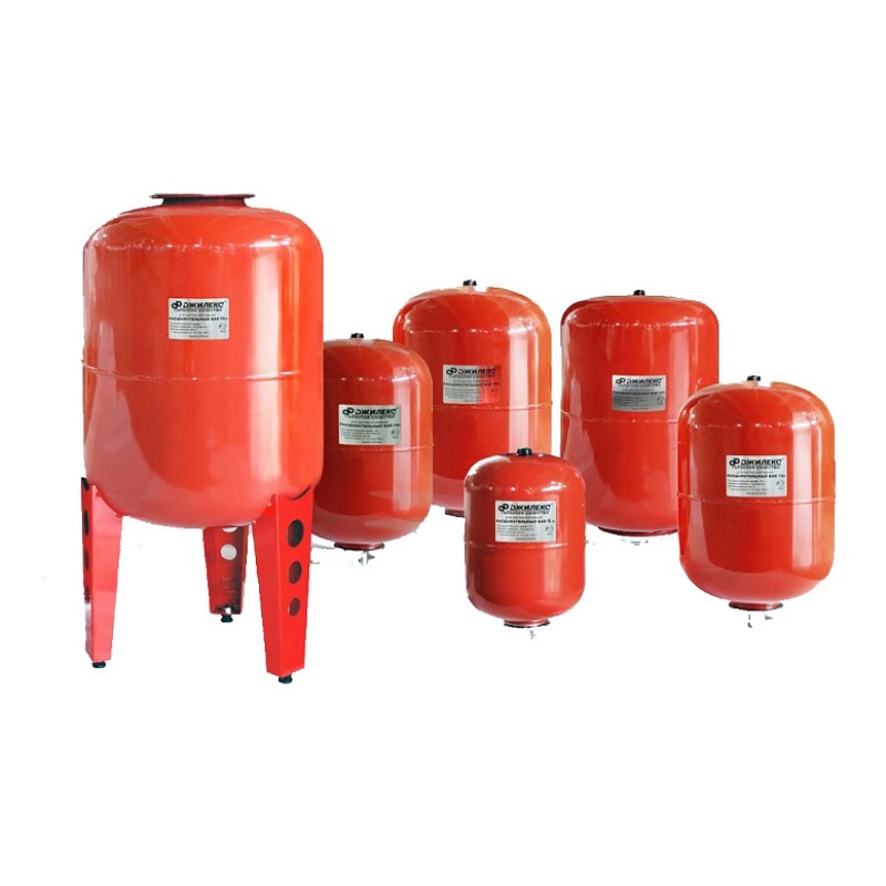 Расширительный бак Джилекс для отопления 14 л красный 7814JLX - Вид №3