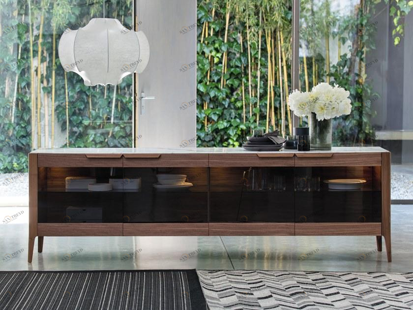 Porada Буфет из орехового дерева со встроенной подсветкой Eighteen sun-id-1401555