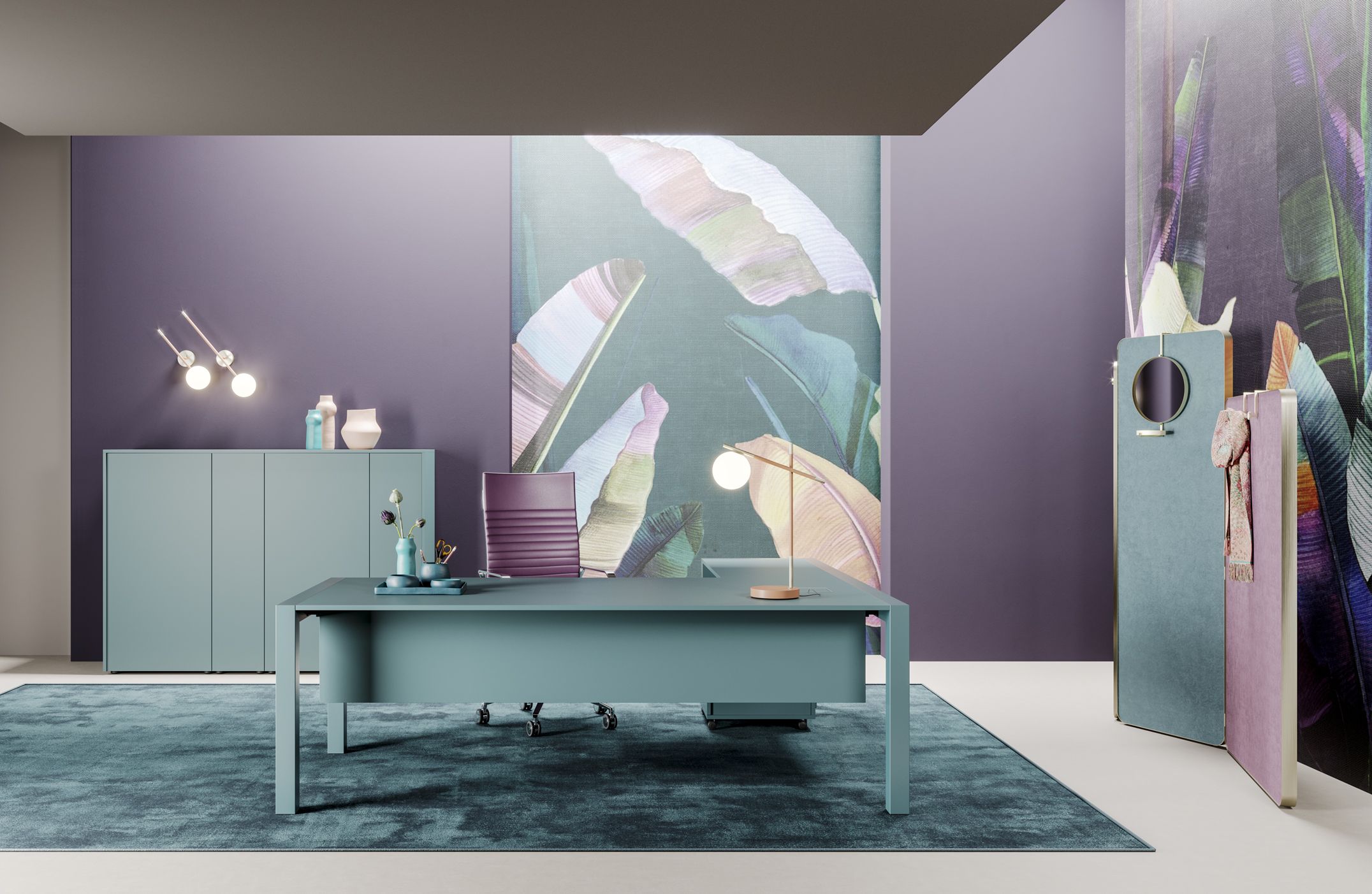 Угловой исполнительный стол PROF Extralight ARCH-00065652 - Вид №2