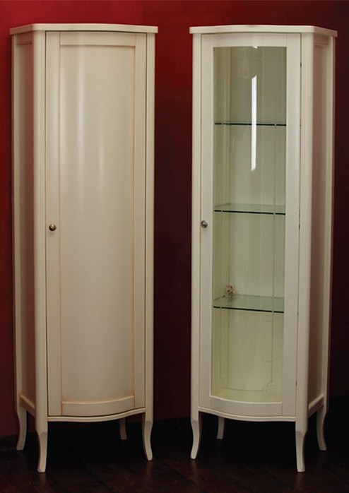 Витрина MIGLIORE Bella ML.BLL-VT451.DB со стеклянной дверцей, нежно-голубой ML.BLL-VE451.DB - Вид №2