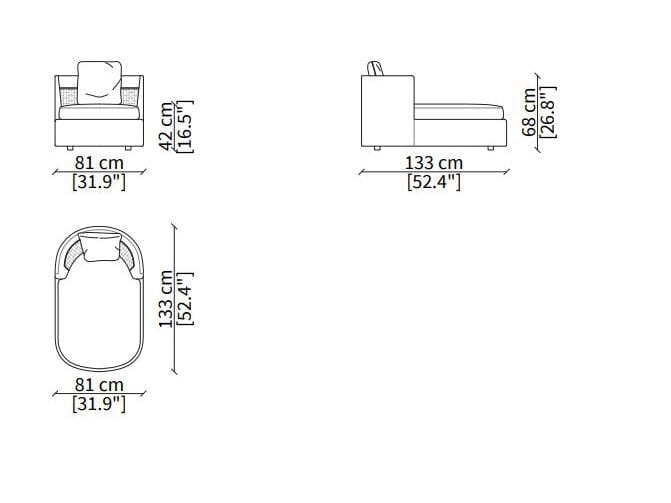 Ткань Dormeuse Vittoria Frigerio Litta ARCH-00033922 - Вид №3