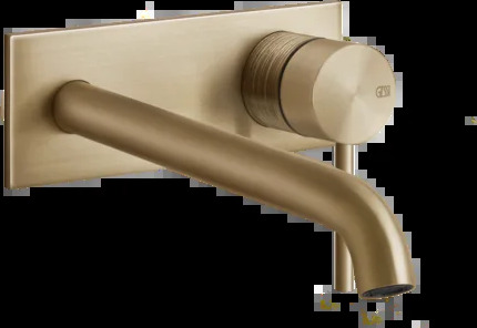 Смеситель для умывальника 54390 726 Gessi Gessi316 ТЕПЛАЯ БРОНЗА BR. PVD