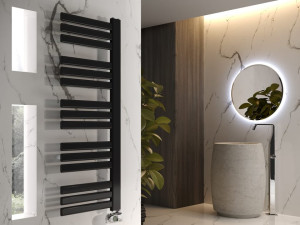 Настенный электрический полотенцесушитель из углеродистой стали