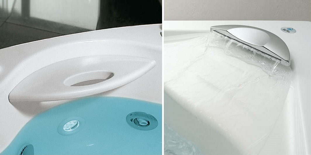 Ванна угловая Algol Steel 145 см Karolitalia BBALGOLSTEEL - Вид №1