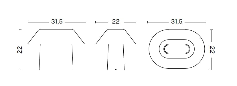 Светодиодная настольная лампа PMMA Hay DROME TABLE LAMP ARCH-00109778 - Вид №12
