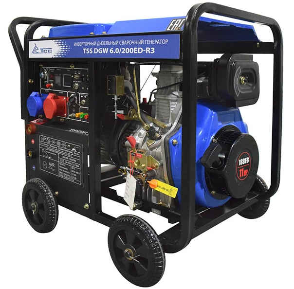 Электрогенератор  дизельный  ТСС DGW 6.0/200ED-R3 9129606 STDN-0041527 - Вид №1