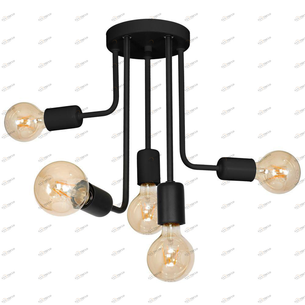 Потолочная люстра Luminex Candela 8926 LUMINEX CANDELA 184426 Черный 