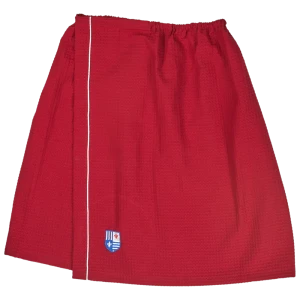 Килт для сауны Sport 180x75 см цвет красный