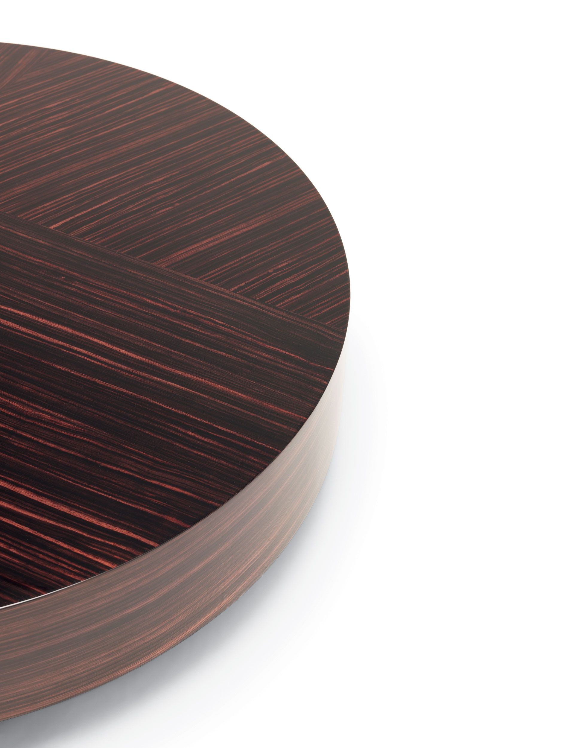 Ebony круглый низкий журнальный столик MisuraEmme GEMINI ARCH-00116817 - Вид №9