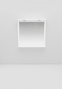 1279 Mirror Fix 750 White High Gloss Noro  Белый