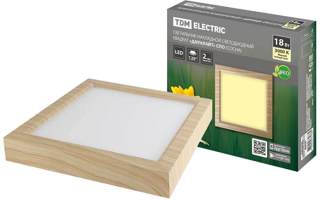SQ0329-0421 Настенно-потолочный светодиодный светильник Даунлайт СВО TDM Electric Даунлайт СПО