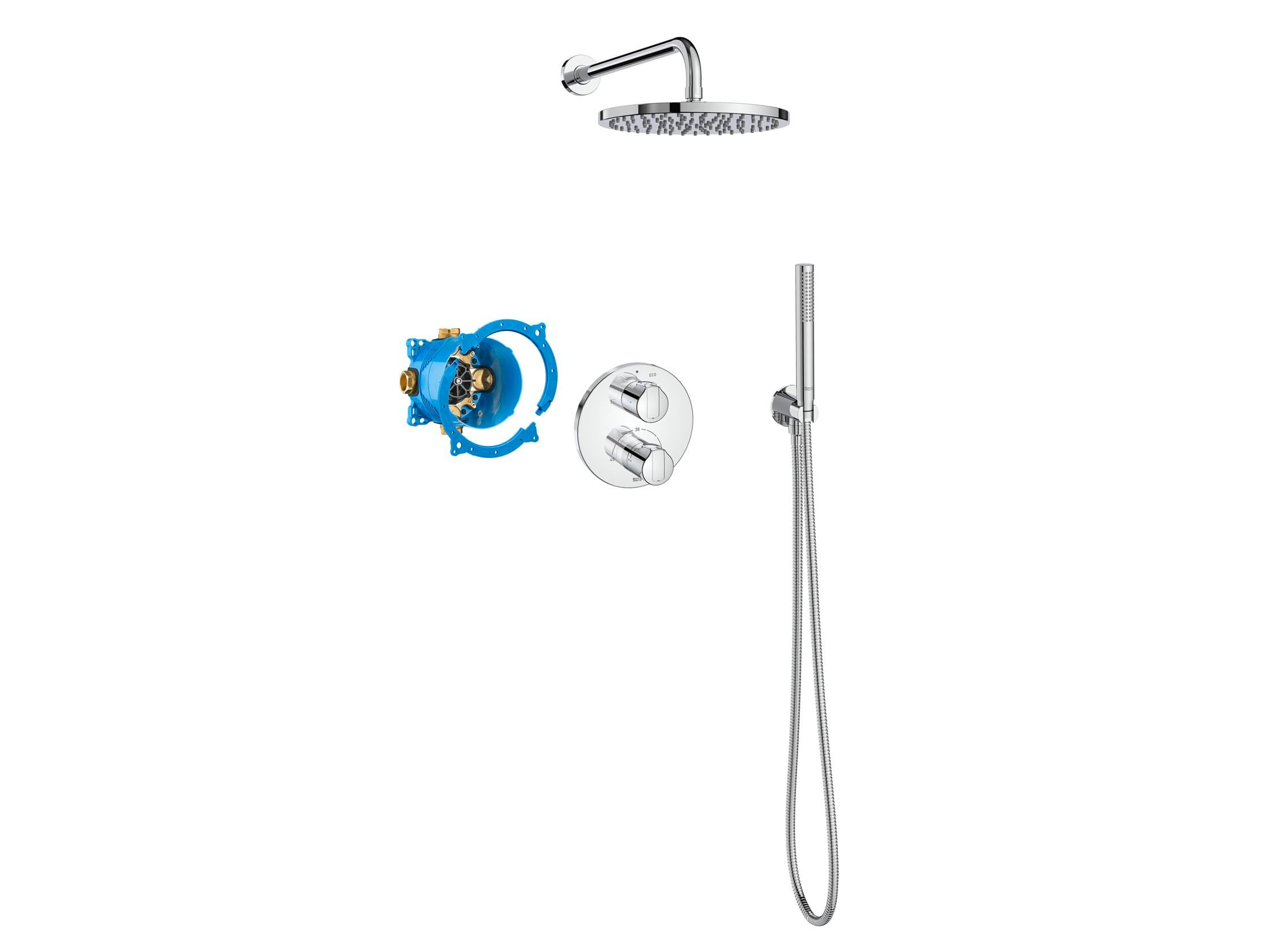 Встраиваемый термостатический набор для душа Roca T-2000 ARCH-00106895 - Вид №1