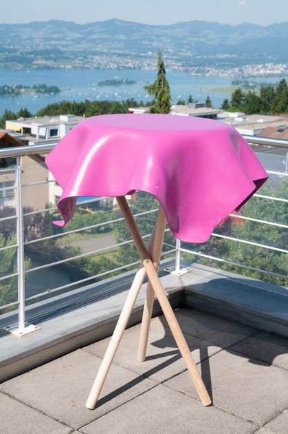 SWISSPEARL Italia Низкий садовый журнальный столик из цемента Design sun-id-1357804 - Вид №6