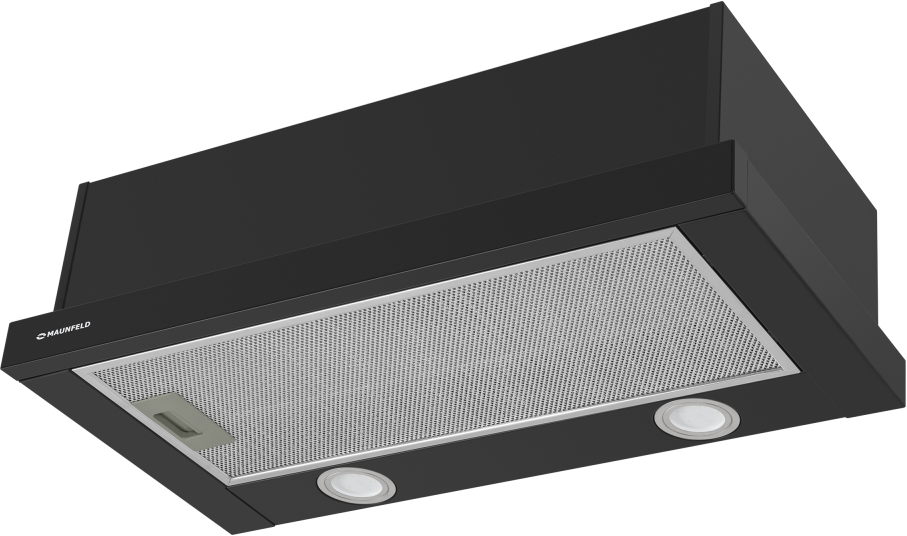 VS LIGHT 50 BLACK Вытяжка vs light 50 черный/ • тип: встраиваемая • цвет: черный • управление: колыбельное • ширина, мм: 500 • полная потребляемая мощность, вт: 140• количество скоростей: 2 • максимальная производительность, м3/ч: 480• диаметр воздуховода Santreyd 