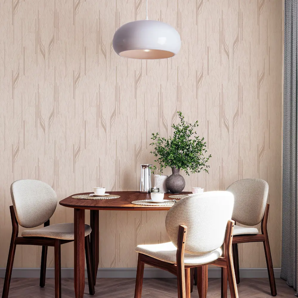 Обои виниловые Palitra Home Артфул бежевые 0.53 м HC11072-12 STLM-2119487 - Вид №4