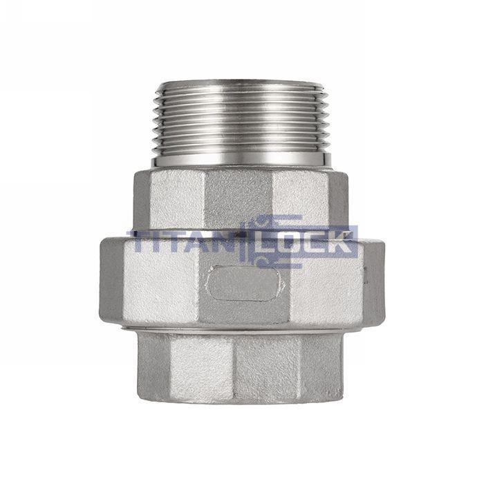 Американка нержавеющая (AISI304) 1/2", ВР/НР TL1/2UFM TITAN LOCK  - Вид №2