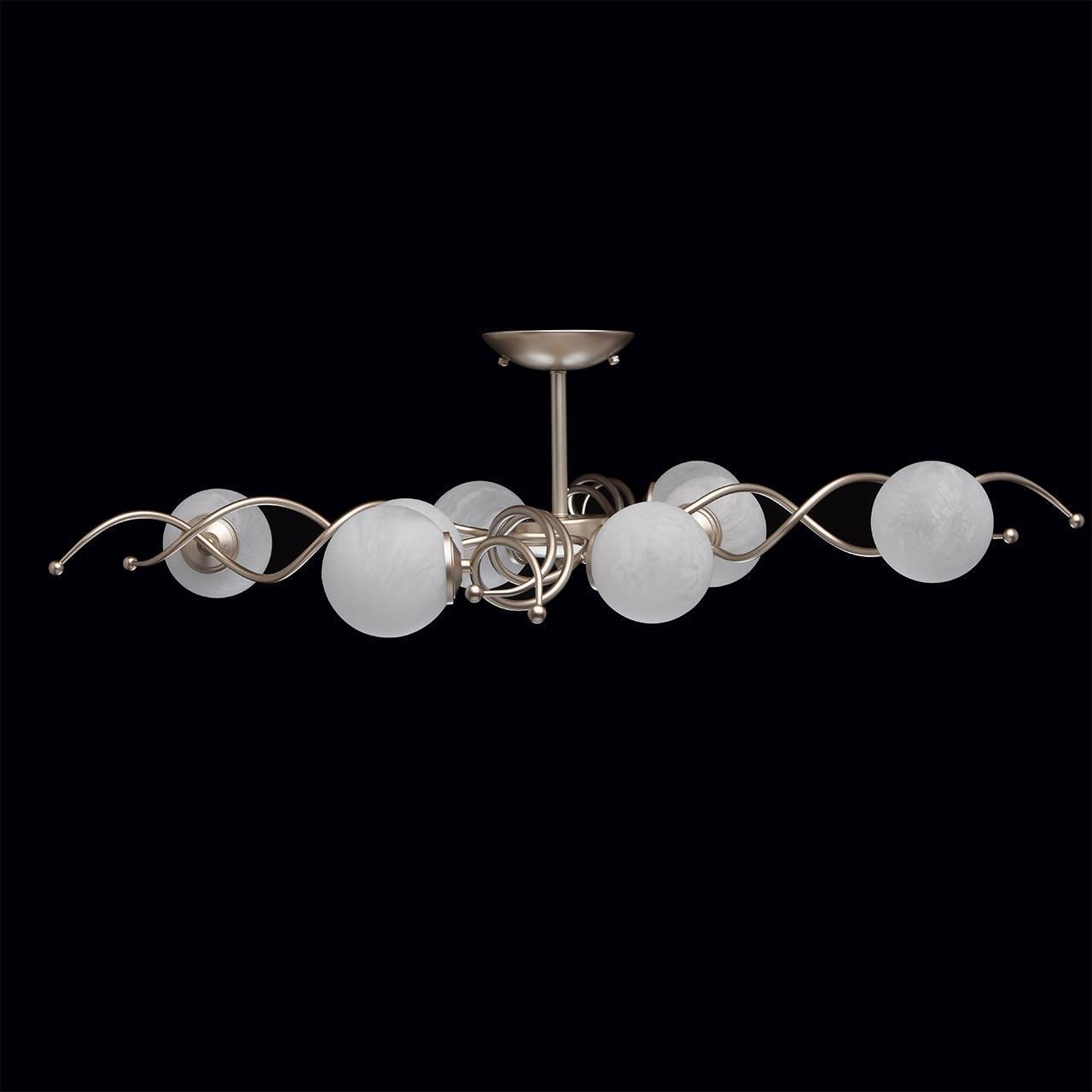 Потолочная люстра MW-Light Оливия 306012808 MW-LIGHT ДИЗАЙНЕРСКИЕ, ОЛИВИЯ 194021 Белый  - Вид №3