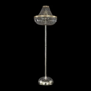 Торшер хрустальный на 8 ламп 172х45 см нежно-золотистый Bohemia Ivele 19041T4/H/45IV-172 G BOHEMIA IVELE ЭЛИТНЫЕ 00-3889506 Золото;прозрачный