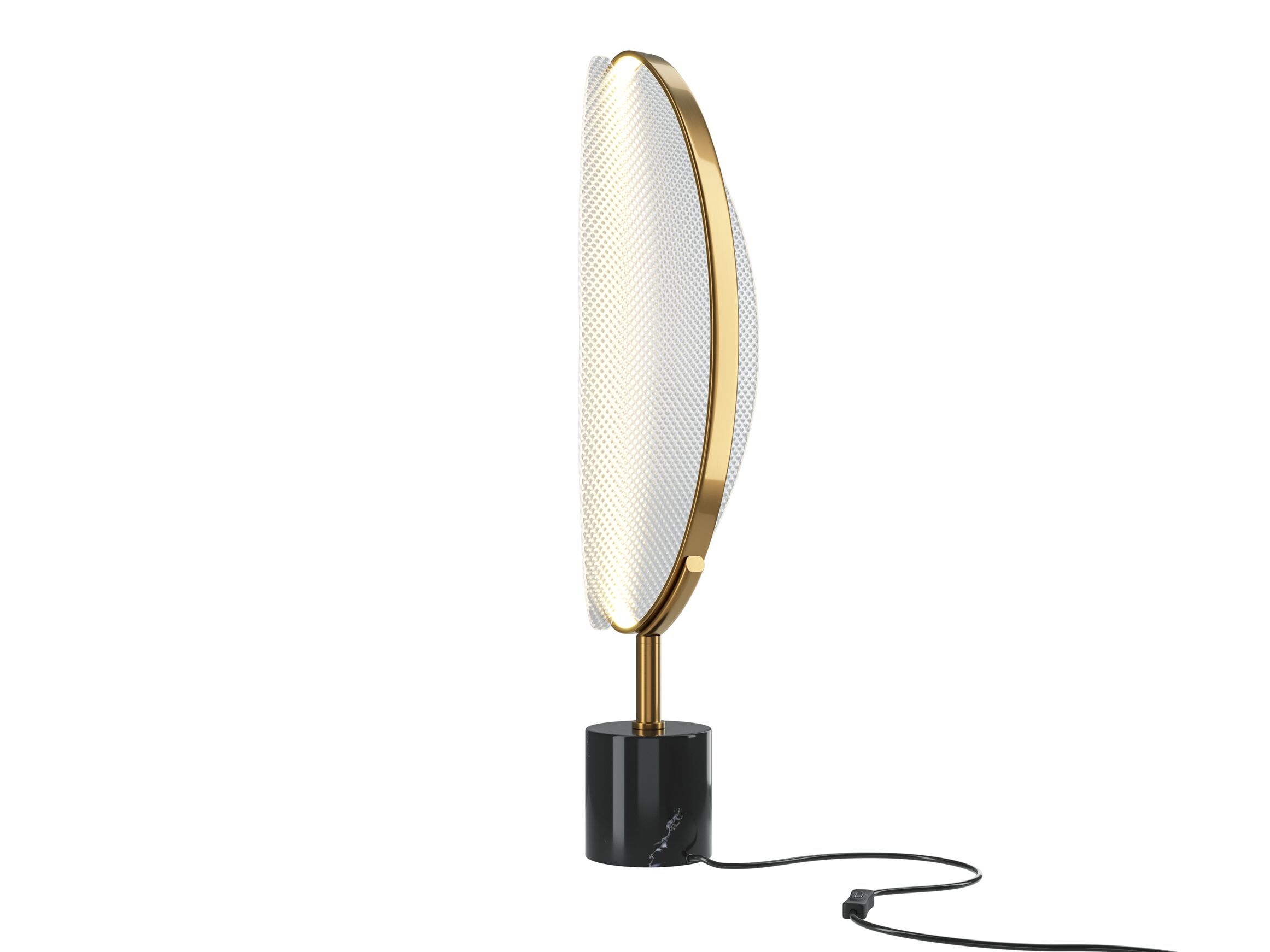 Алюминиевая светодиодная настольная лампа с регулируемой яркостью Maytoni Breeze ARCH-00057135