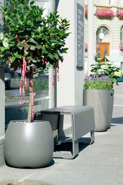 SWISSPEARL Italia Садовая скамейка из бетона Design 8054027 - Вид №7