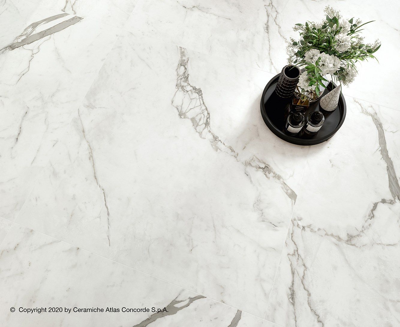 Пол из керамогранита с мраморным эффектом Atlas Concorde Marvel Shine ARCH-00045897 - Вид №58