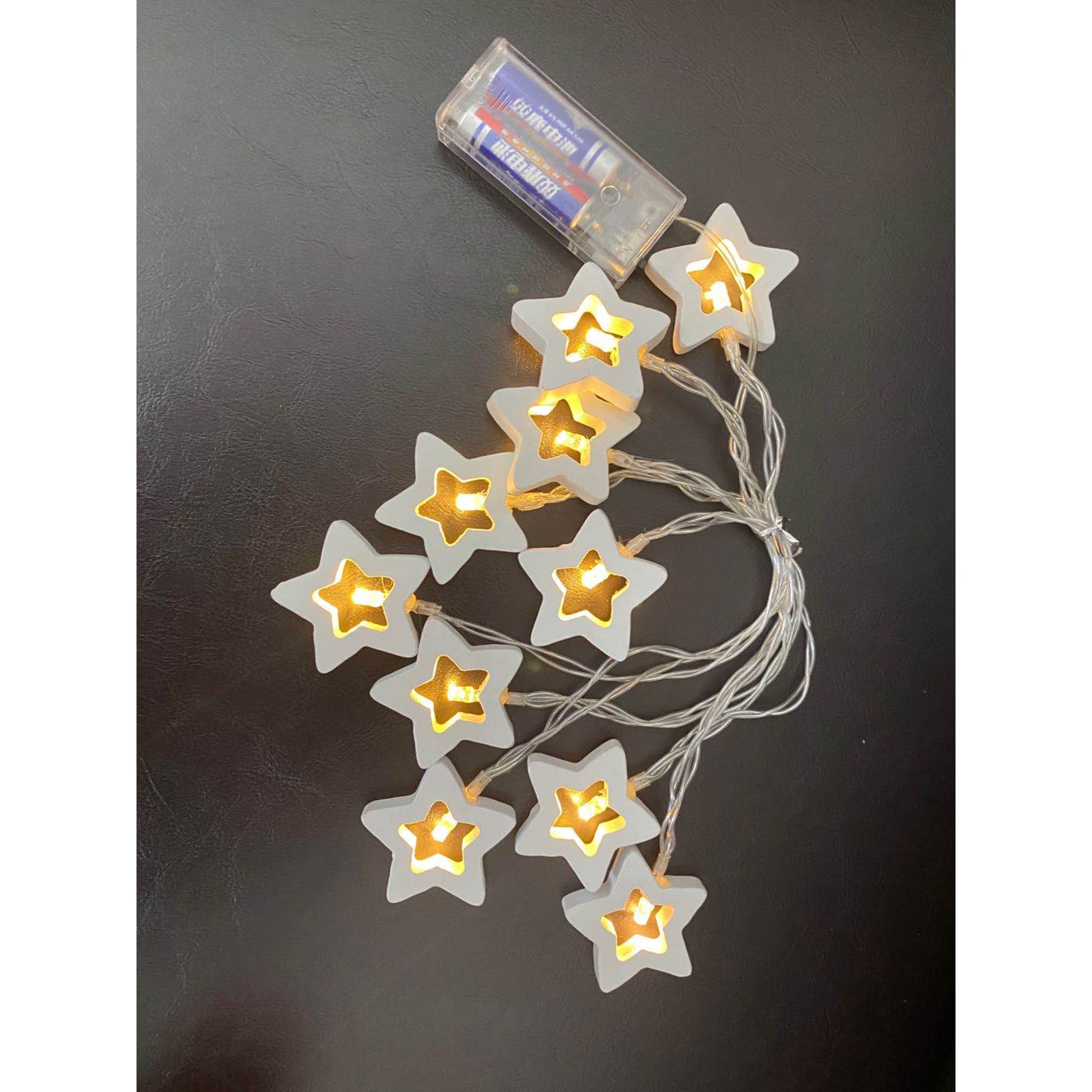 82839202 Электрогирлянда комнатная «Нить» 3 м 20 LED1 тёплый белый на батарейках Santreyd  - Вид №2