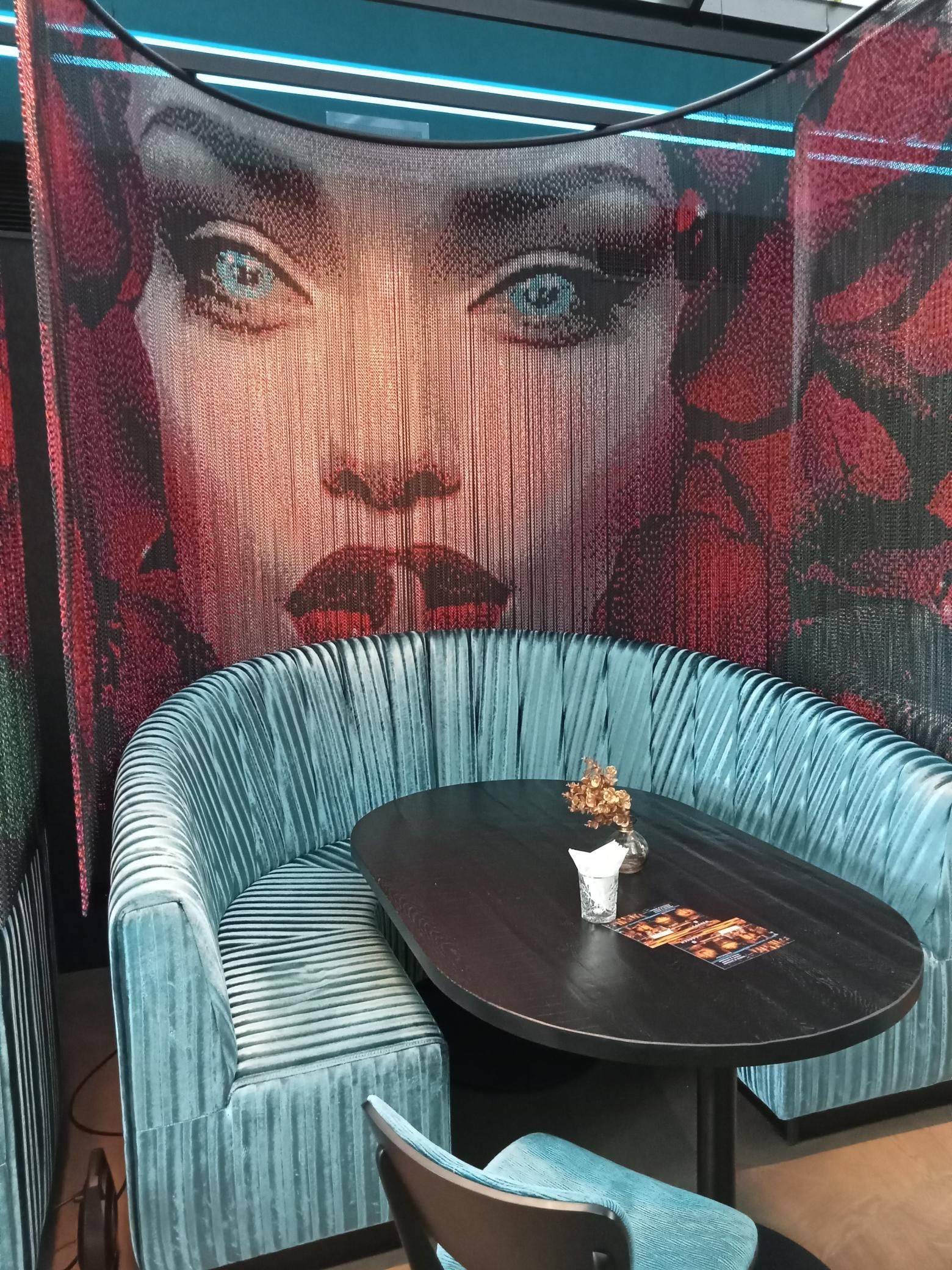 Алюминиевая проволочная палатка Kriskadecor SPACE DIVIDER - RESTAURANT ARCH-00050833 - Вид №14