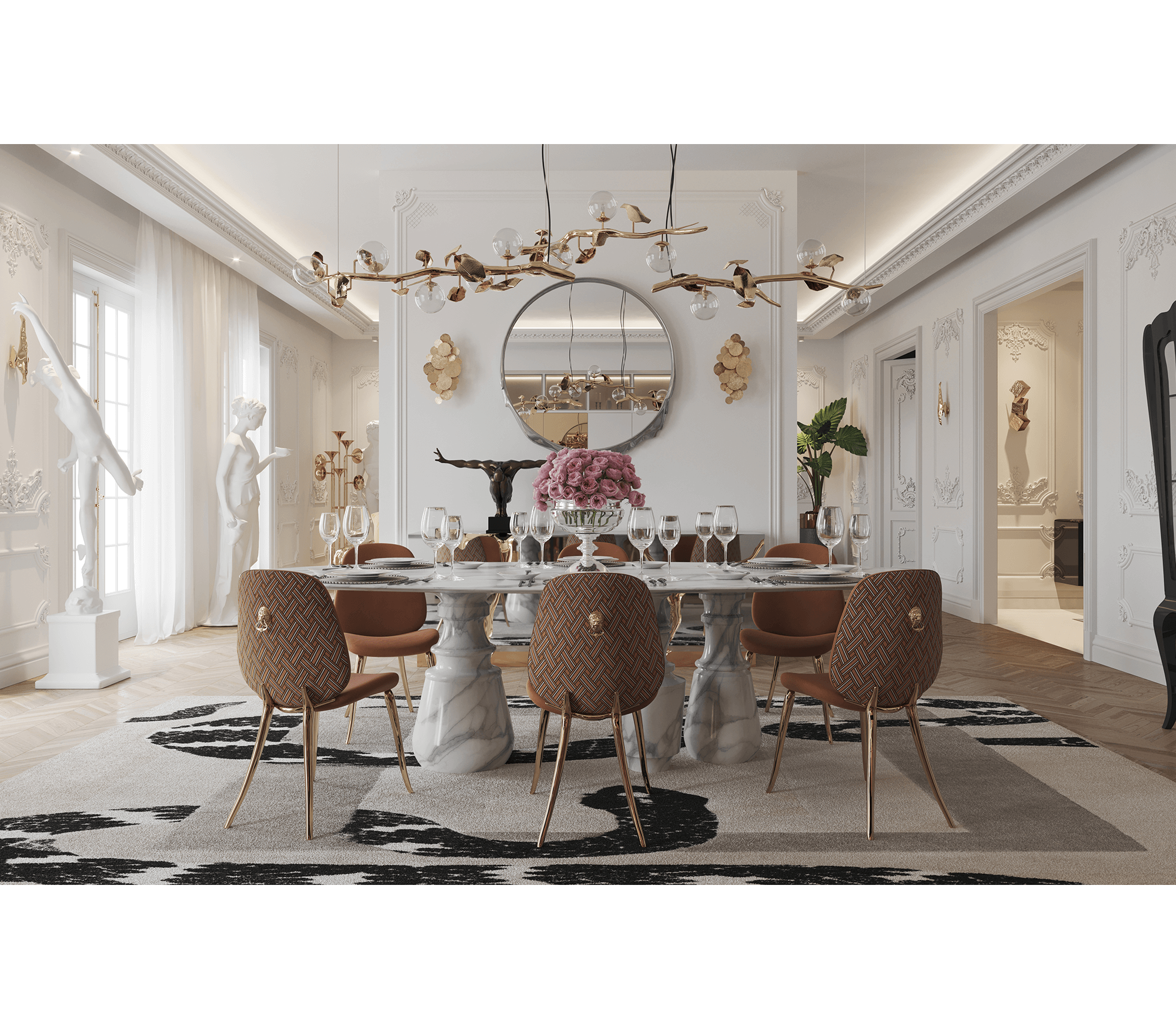 0-066 Настенный светильник Ньютон Boca Do Lobo  - Вид №3