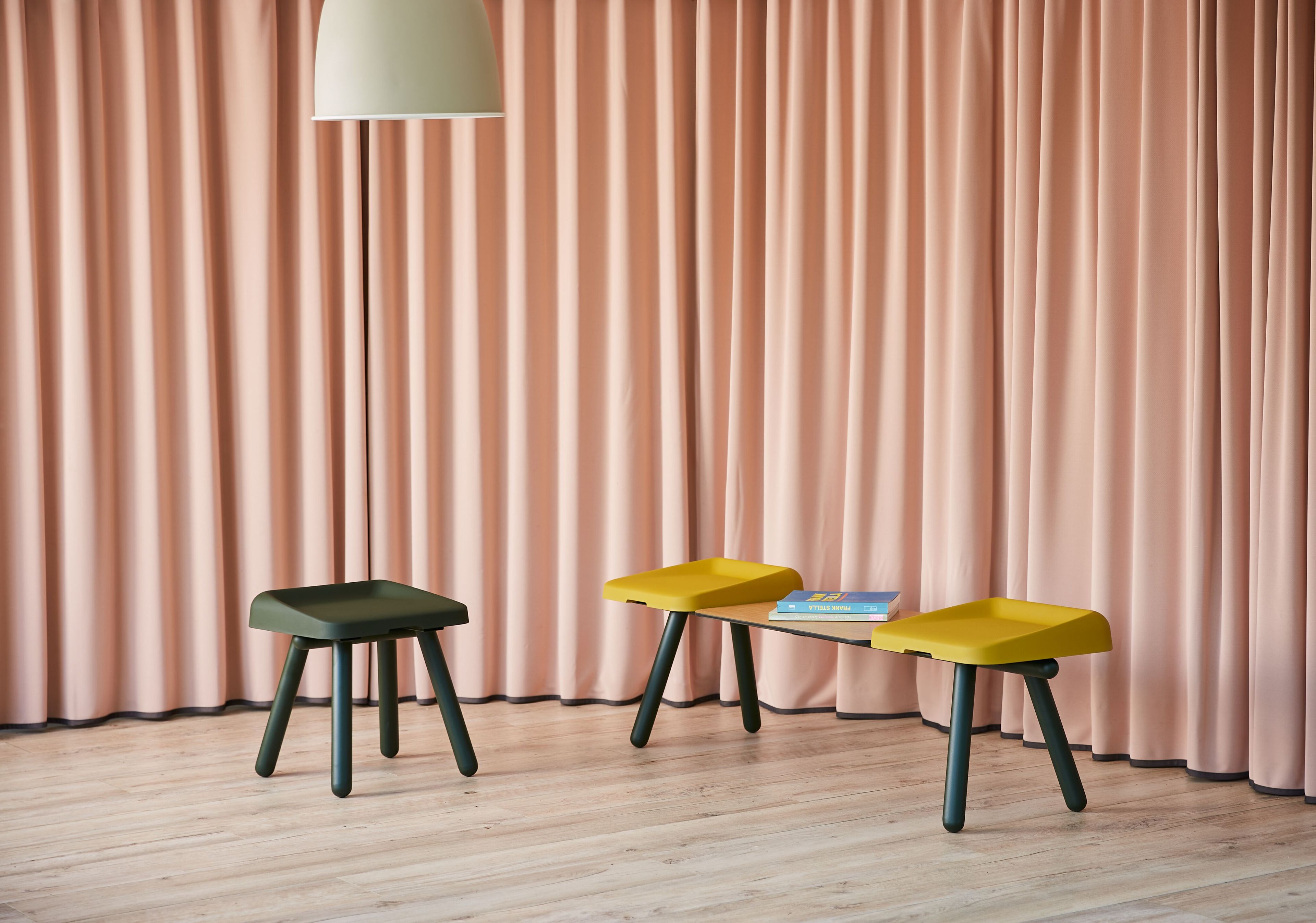 Сиденье на полиуретановой панели со столом Bõln Slim ARCH-00080769 - Вид №7