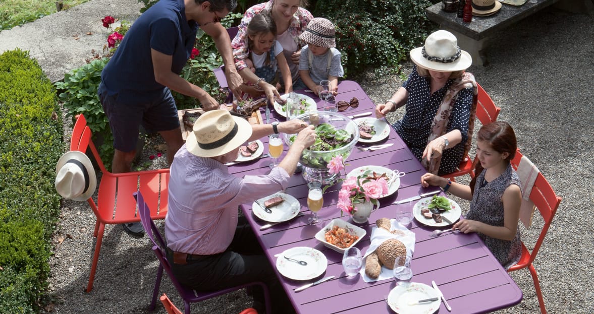 Алюминиевый прямоугольный садовый стол Fermob Luxembourg ARCH-00139564 - Вид №5