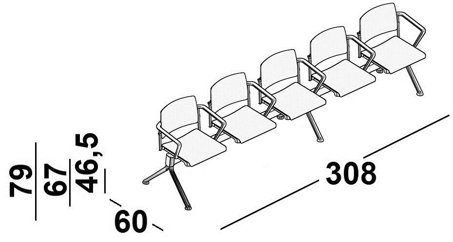 Luxy Сиденье на балке перекрытия из полипропилена Essenziale sun-id-1396565 - Вид №8